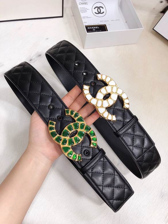 Chanel Belt 50mmX95-115cm 7D08